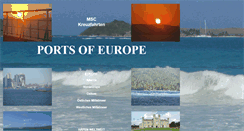 Desktop Screenshot of portsofeurope.de